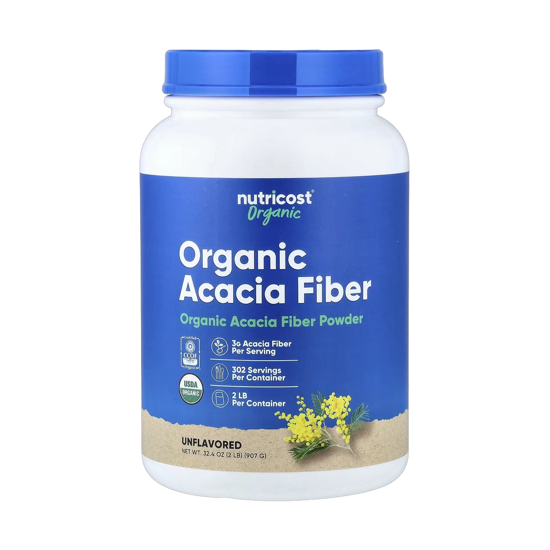 Nutricost, Organic Acacia Fiber Powder, Unflavored, 32.4 oz, 907 g