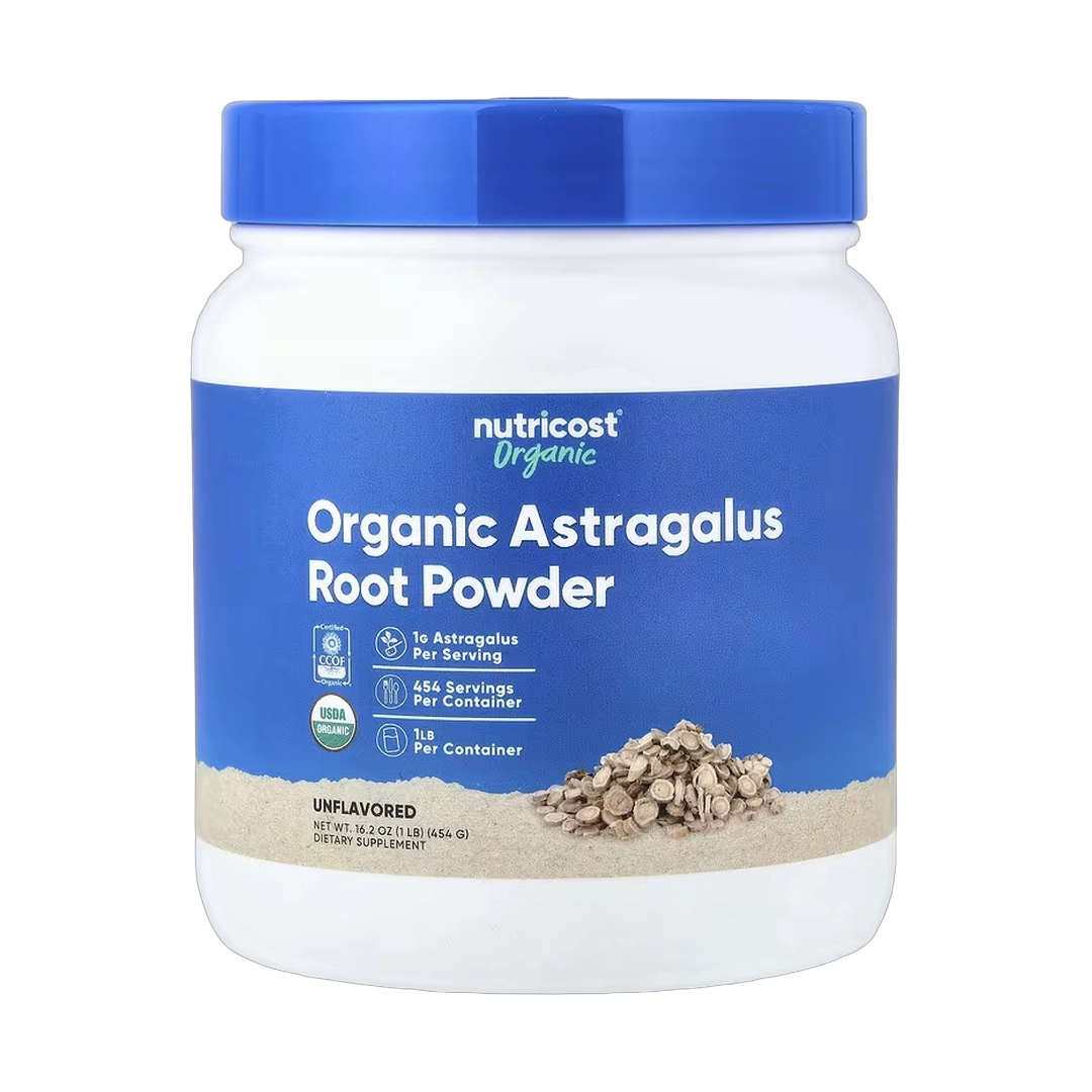 Nutricost, Organic Astragalus Root Powder, Unflavored, 16.2 oz, 454 g