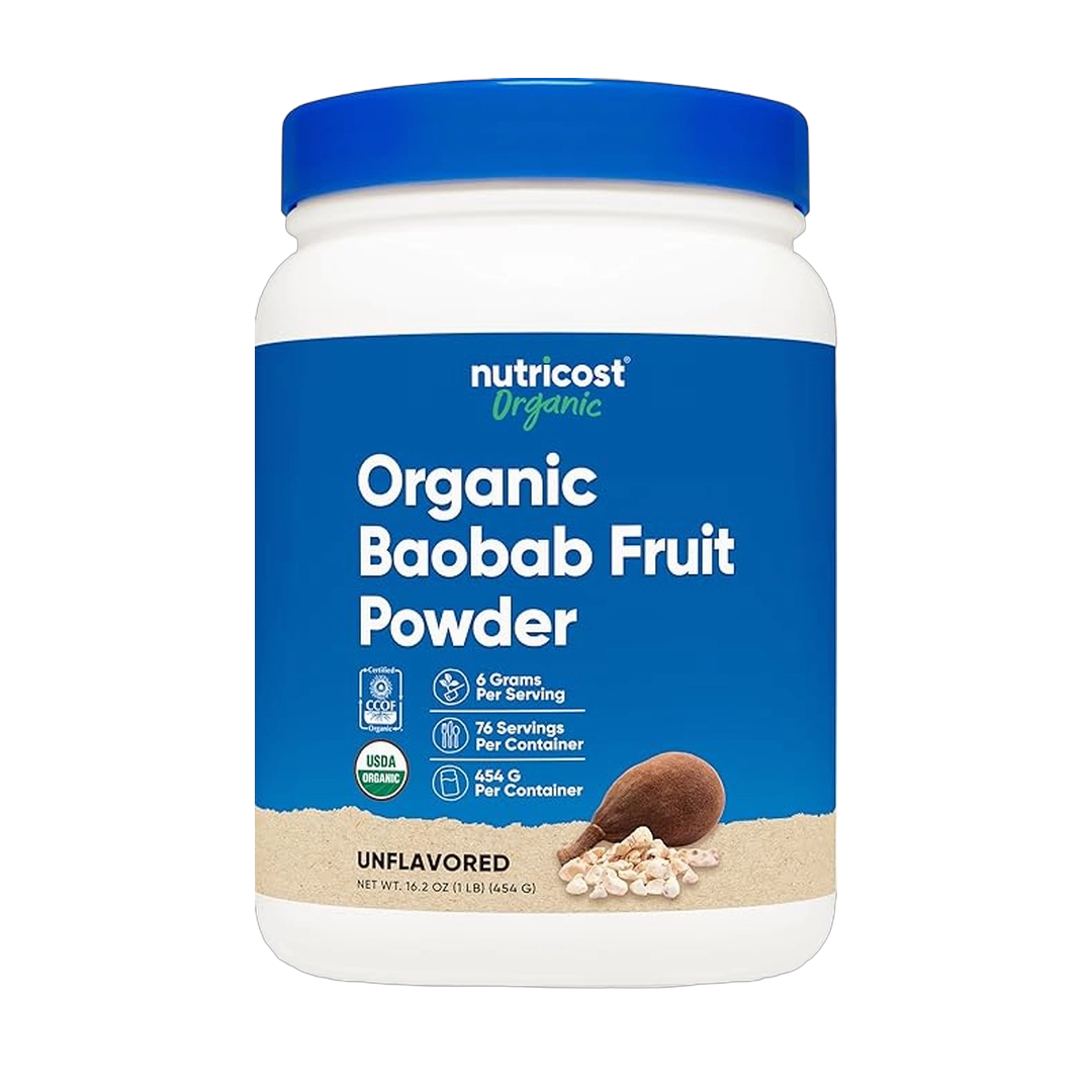 Nutricost, Organic Baobab Fruit Powder, Unflavored, 1 lb, 454 g
