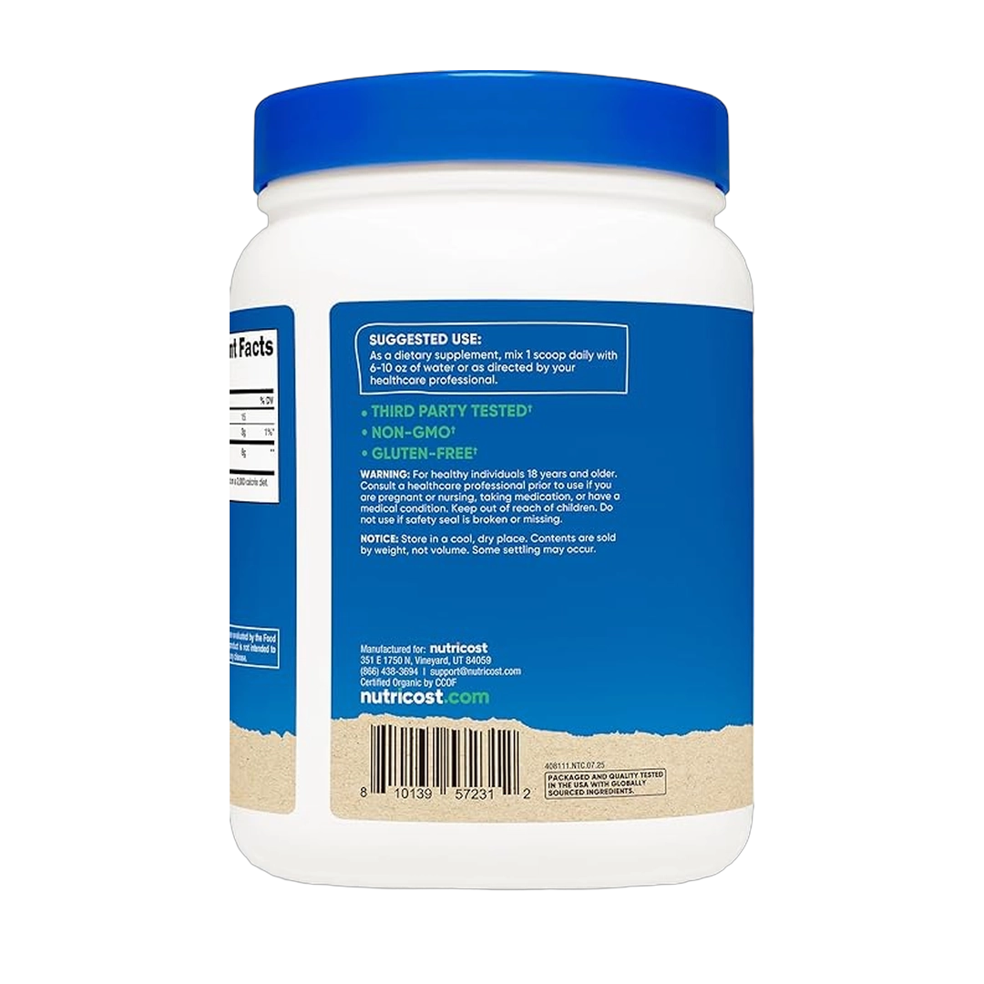 Nutricost, Organic Baobab Fruit Powder, Unflavored, 1 lb, 454 g