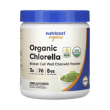 Nutricost, Organic Chlorella, Unflavored, 8 oz, 227 g
