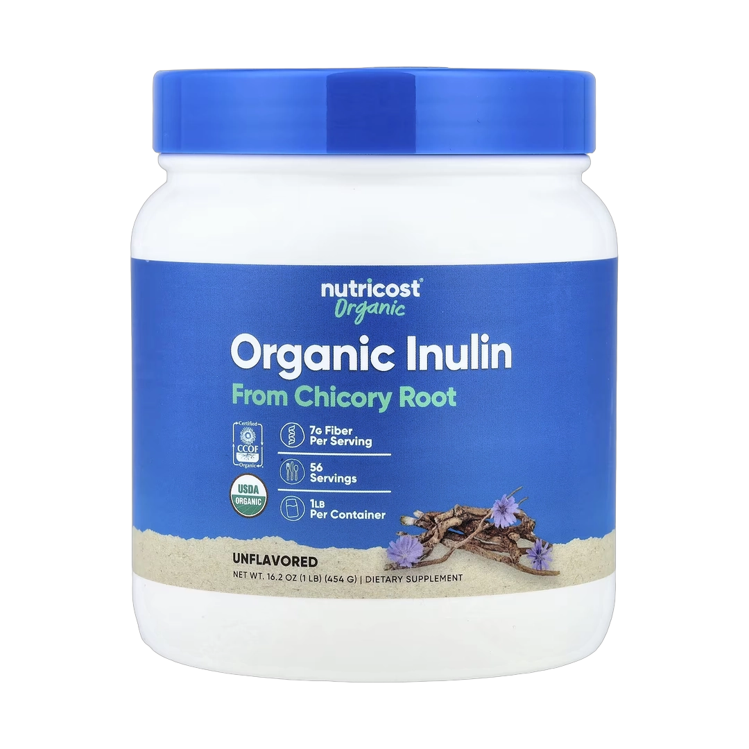 Nutricost, Organic Inulin Powder, Unflavored, 16.2 oz, 454 g