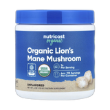 Nutricost, Organic Lion's Mane Mushroom, Unflavored, 4 oz, 113 g