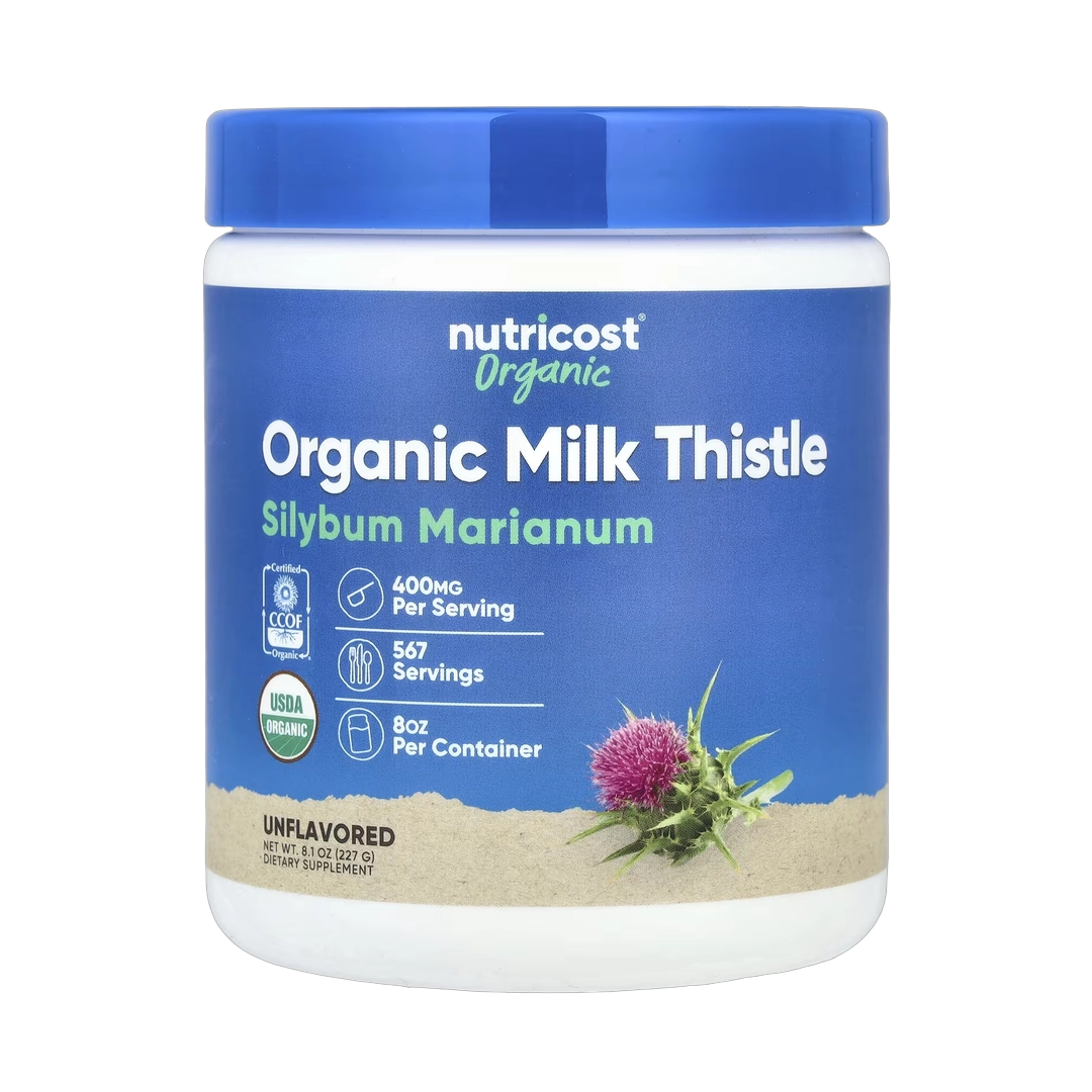 Nutricost, Organic Milk Thistle, Unflavored, 8.1 oz, 227 g