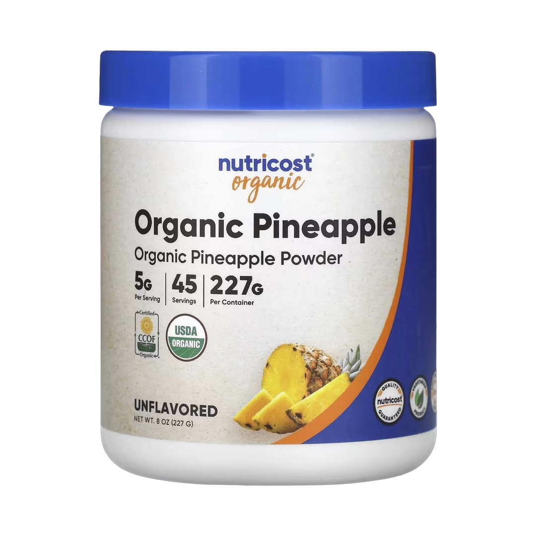 Nutricost, Organic Pineapple Powder, Unflavored, 8 oz, 227 g