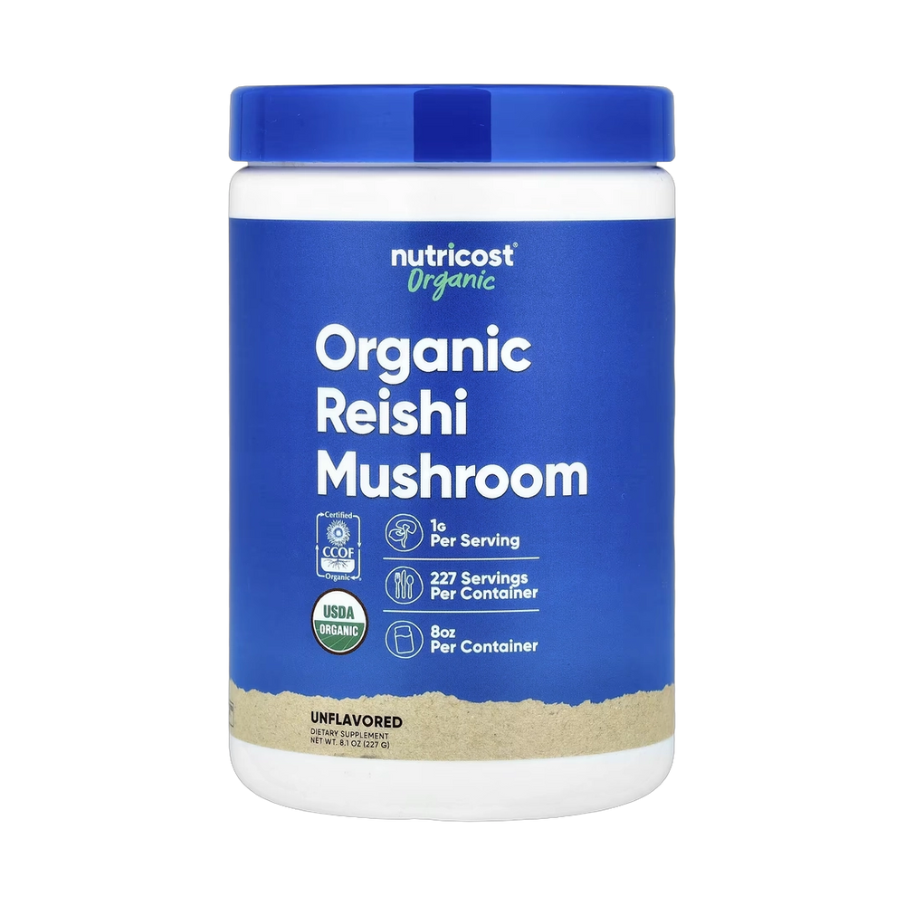 Nutricost, Organic Reishi Mushroom, Unflavored, 8.1 oz, 227 g