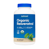 Nutricost, Organic Resveratrol, 600 mg, 120 Capsules