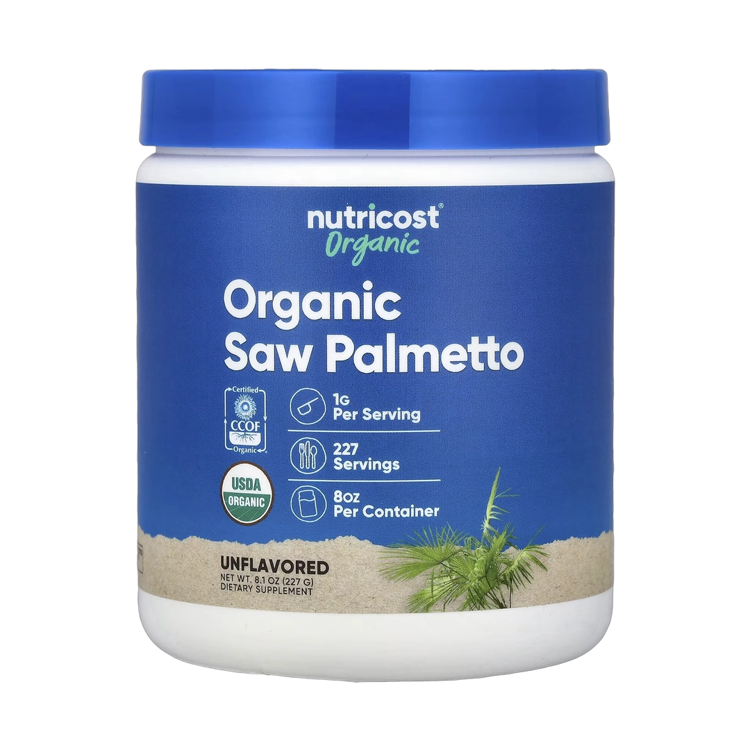 Nutricost, Organic Saw Palmetto, Unflavored, 8.1 oz, 227 g
