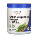 Nutricost, Organic Spinach Powder, Unflavored, 8 oz, 227 g