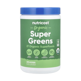 Nutricost, Organic Super Greens, Unflavored, 11 oz, 309 g