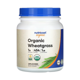 Nutricost, Organic Wheatgrass, Unflavored, 16 oz, 454 g
