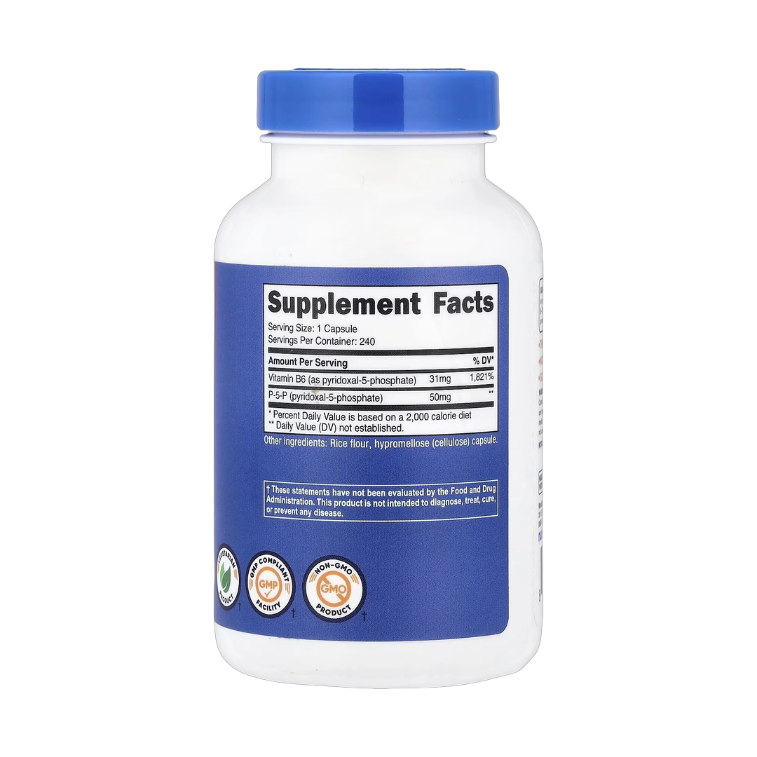 Nutricost, P-5-P, 240 Capsules