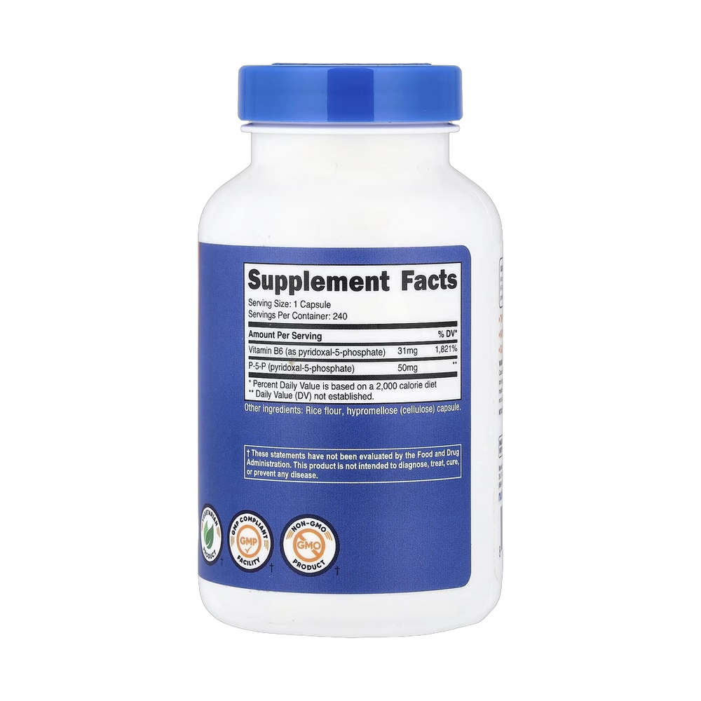 Nutricost, P-5-P, 240 Capsules