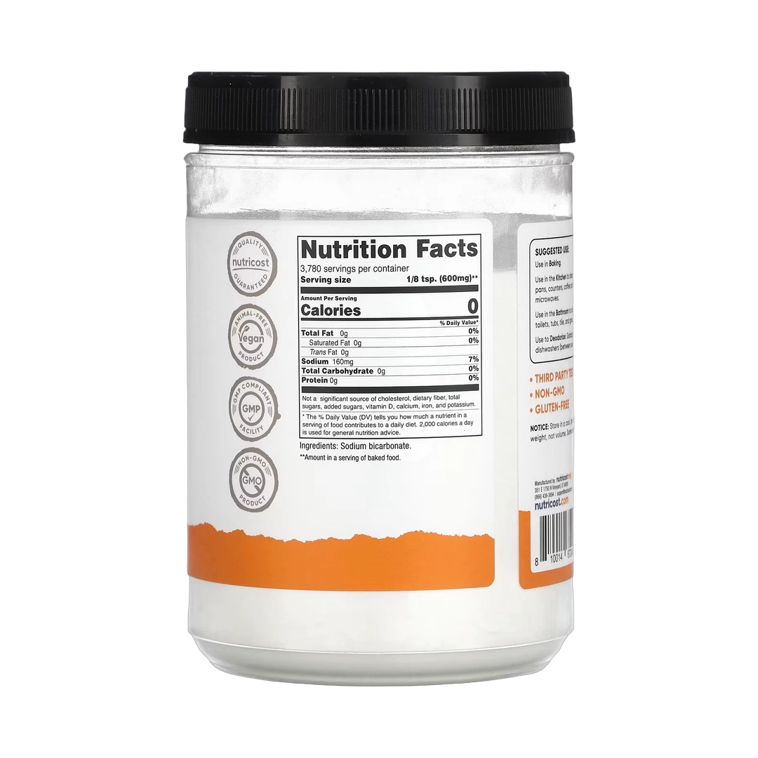 Nutricost, Pantry, Baking Soda, 5 lb, 2,268 g