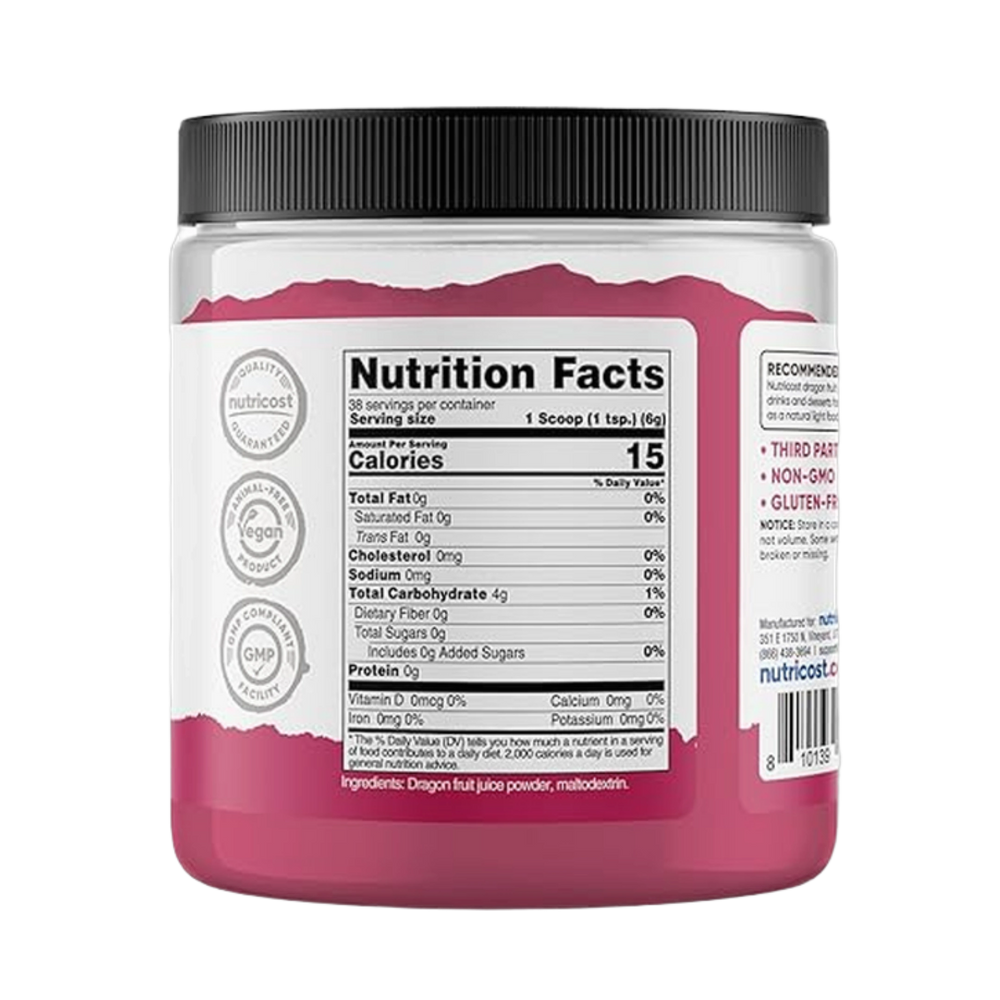 Nutricost Pantry Dragon Fruit Powder, 8 oz