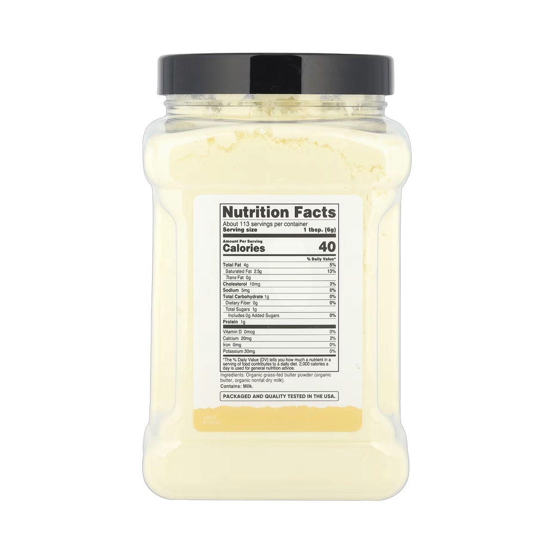 Nutricost, Pantry, Organic Butter Powder, 24.3 oz, 680 g