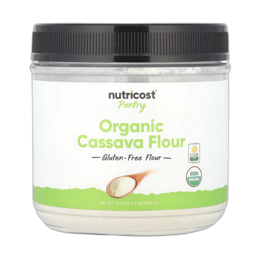 Nutricost, Pantry, Organic Cassava Flour, 24.3 oz, 680 g