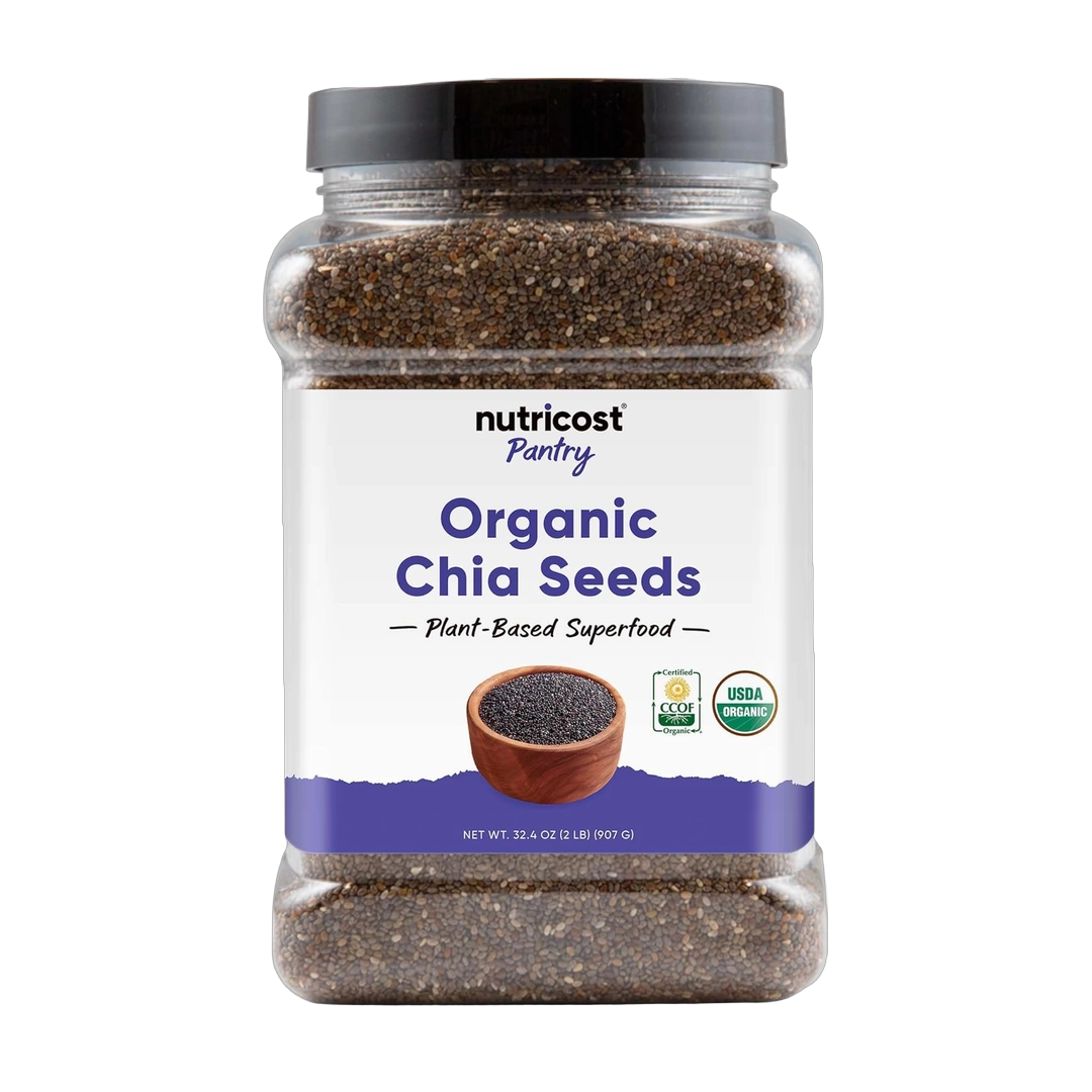 Nutricost Pantry Organic Chia Seed, 907 g