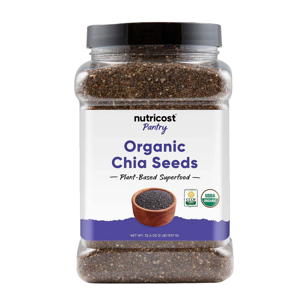 Nutricost Pantry Organic Chia Seed, 907 g