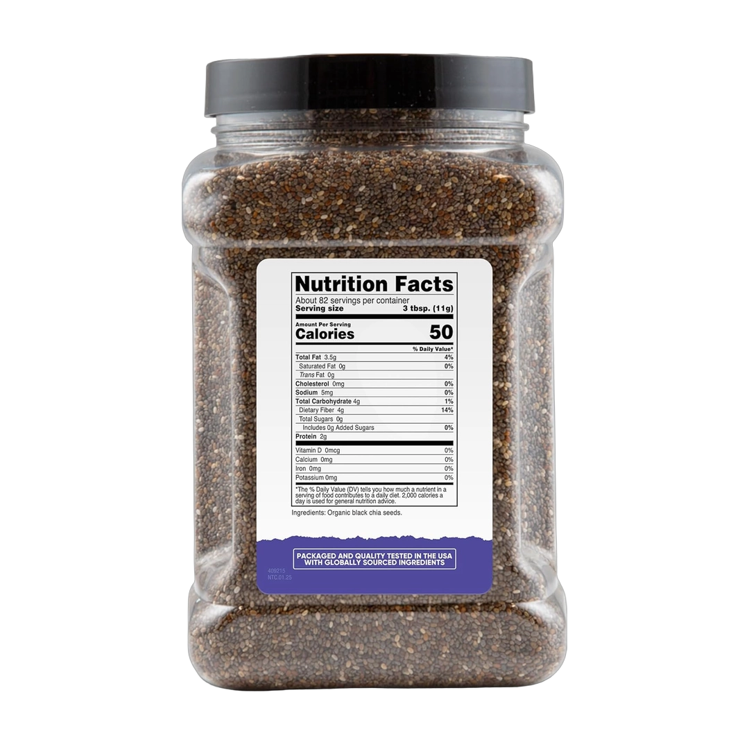 Nutricost Pantry Organic Chia Seed, 907 g