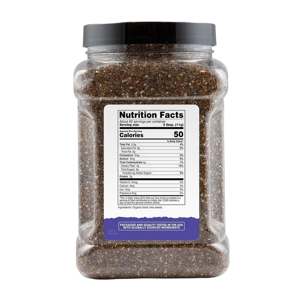Nutricost Pantry Organic Chia Seed, 907 g