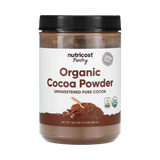 Nutricost, Pantry, Organic Cocoa Powder, Unsweetened, 24.3 oz, 680 g