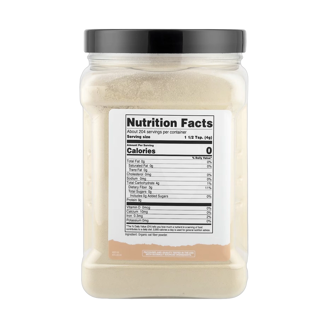 Nutricost, Pantry, Organic Oat Fiber, 29.1 oz, 816 g