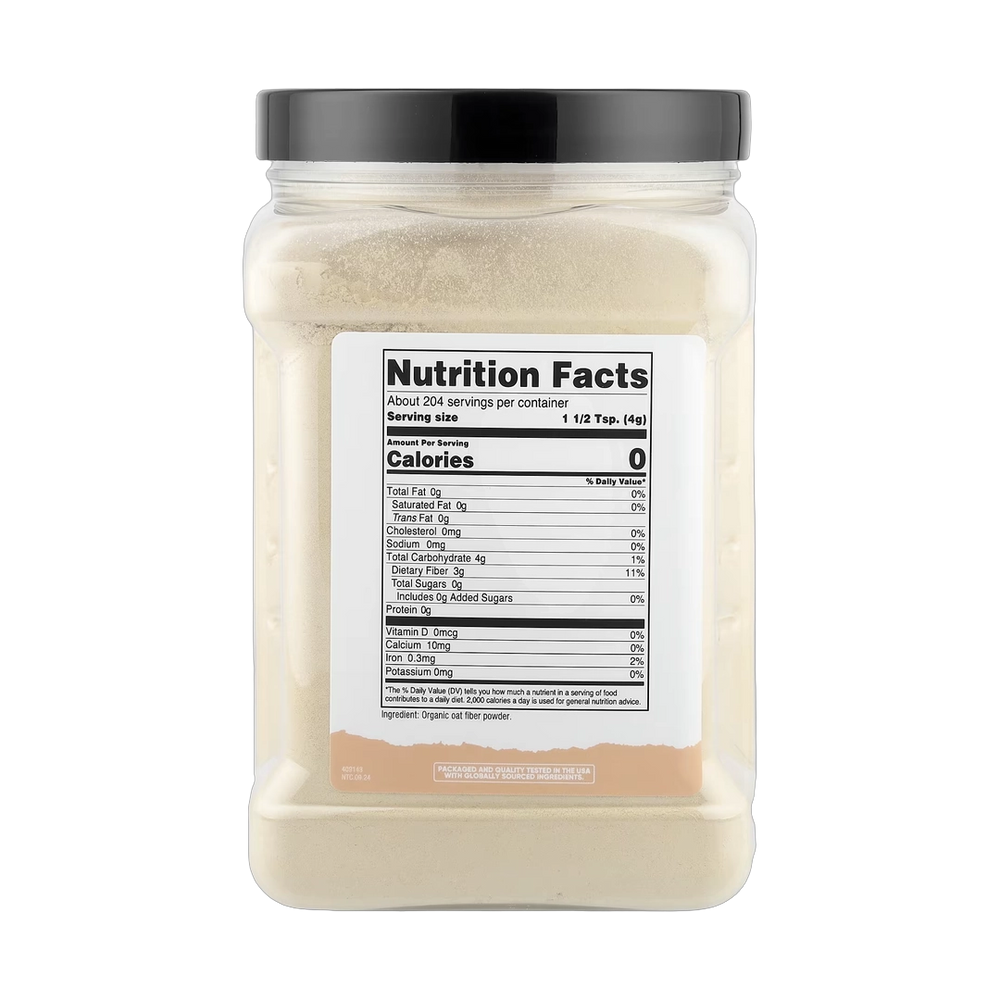 Nutricost, Pantry, Organic Oat Fiber, 29.1 oz, 816 g