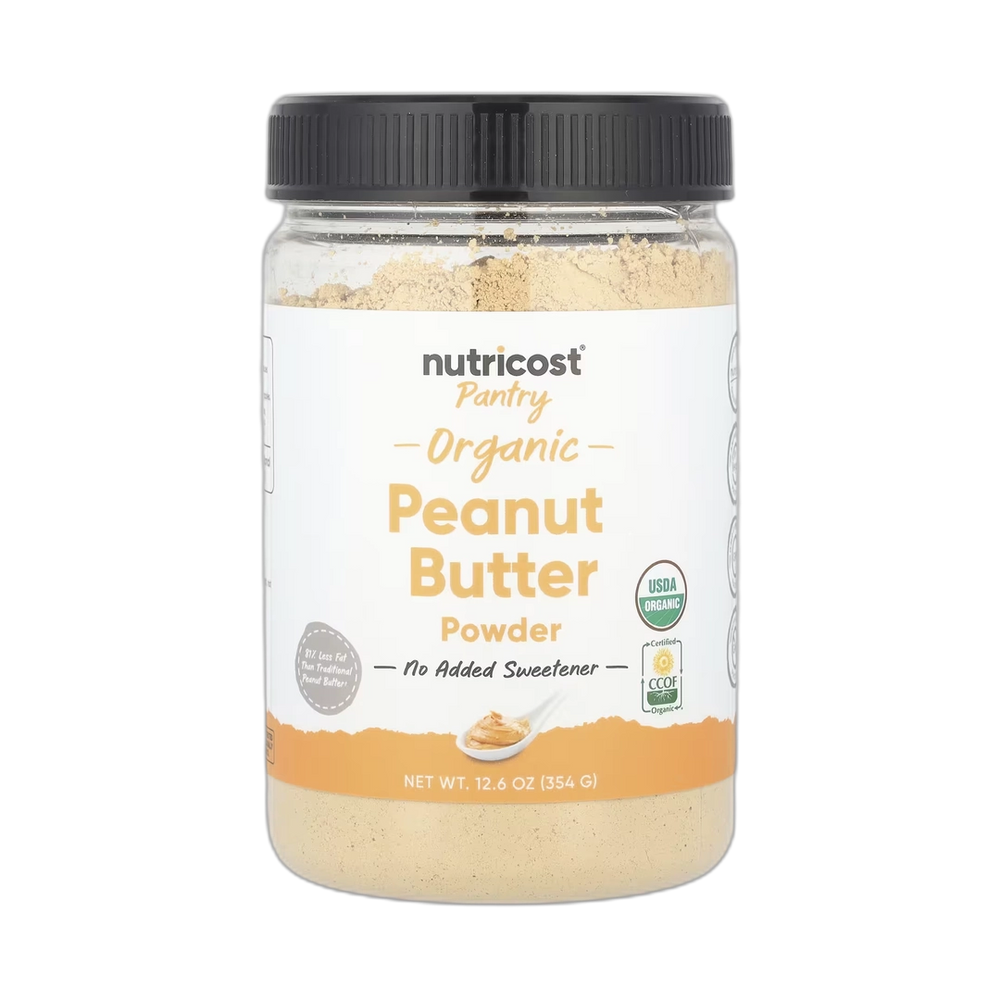 Nutricost, Pantry, Organic Peanut Butter Powder, 12.6 oz, 354 g