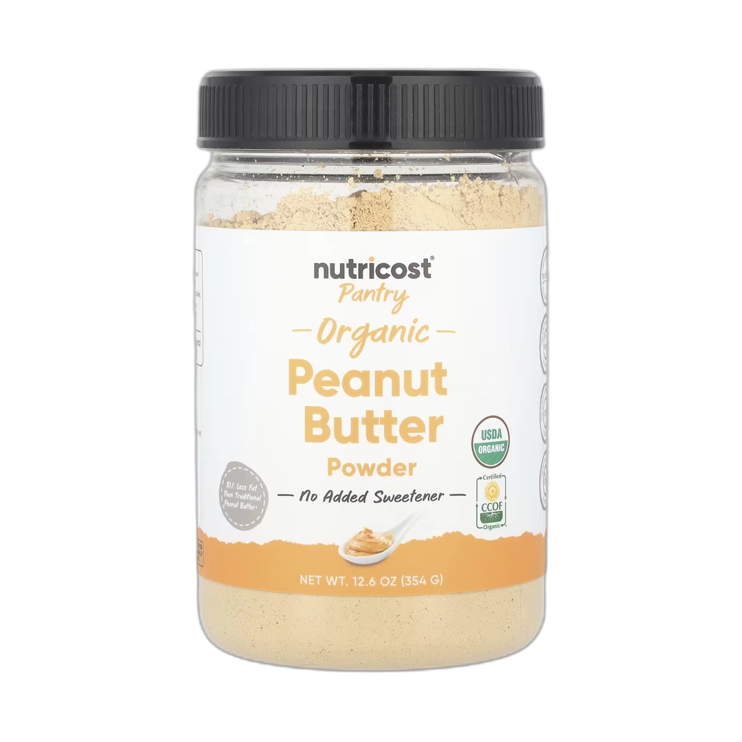 Nutricost, Pantry, Organic Peanut Butter Powder, 12.6 oz, 354 g