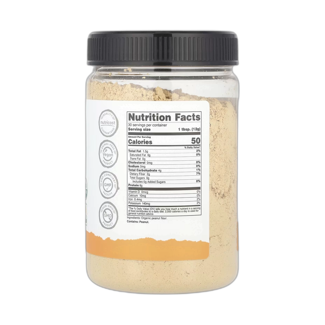Nutricost, Pantry, Organic Peanut Butter Powder, 12.6 oz, 354 g