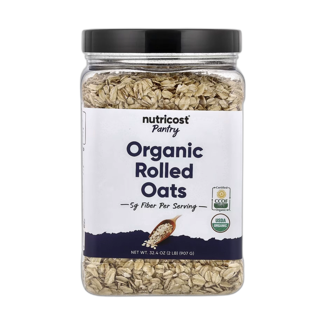 Nutricost, Pantry, Organic Rolled Oats, 32.4 oz, 907 g