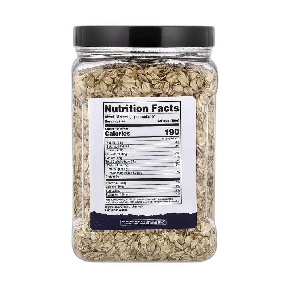 Nutricost, Pantry, Organic Rolled Oats, 32.4 oz, 907 g