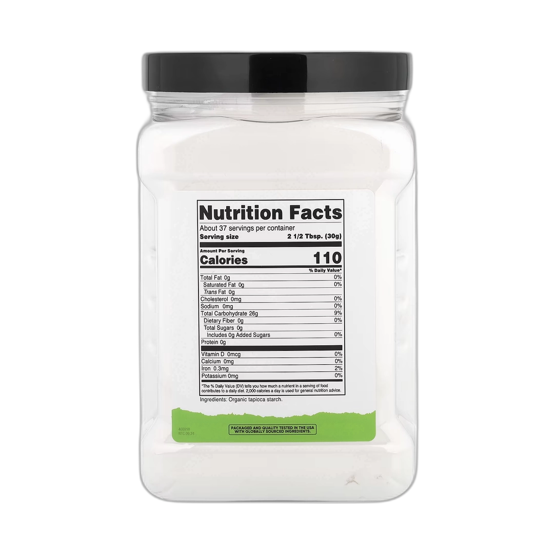 Nutricost, Pantry, Organic Tapioca Starch, 39.3 oz, 1,100 g