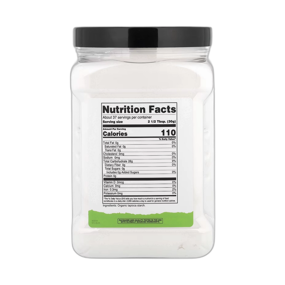 Nutricost, Pantry, Organic Tapioca Starch, 39.3 oz, 1,100 g