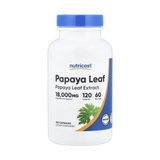 Nutricost, Papaya Leaf, 120 Capsules