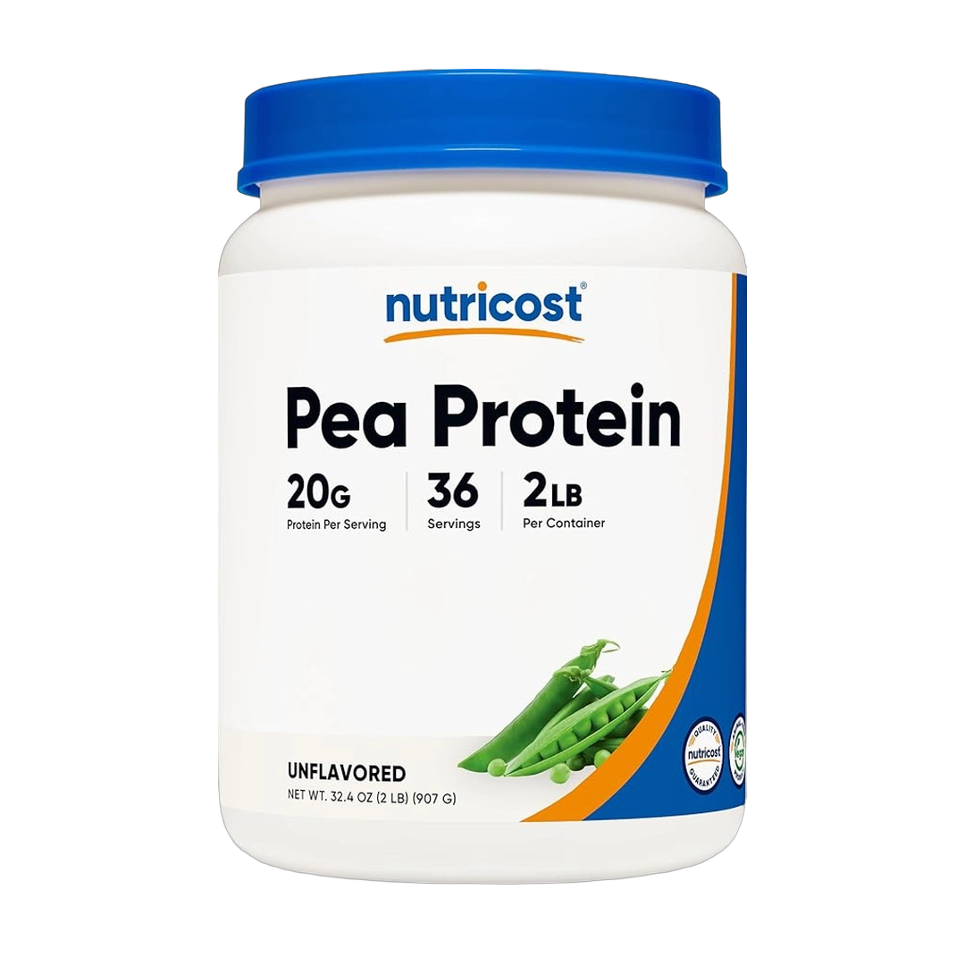Nutricost, Pea Protein, Unflavored, 2 lb, 907 g