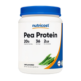 Nutricost, Pea Protein, Unflavored, 2 lb, 907 g