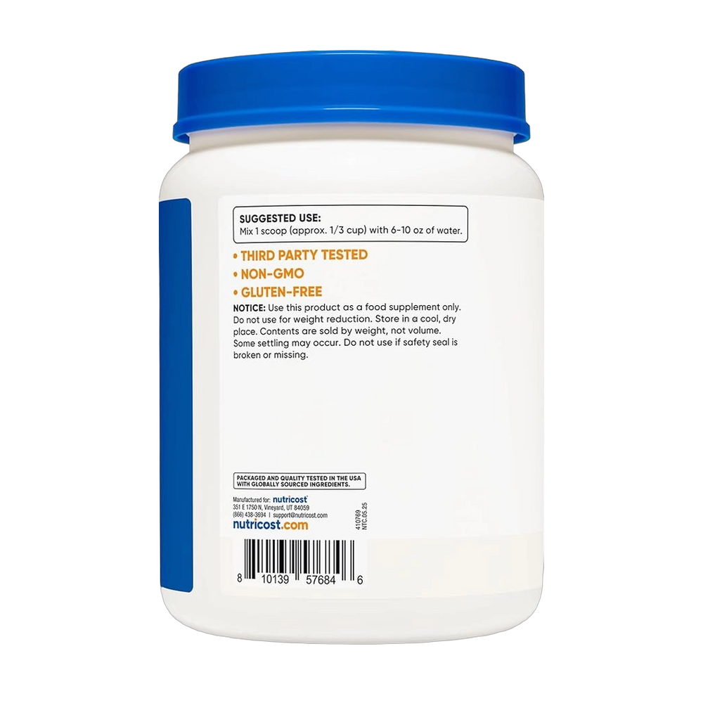 Nutricost, Pea Protein, Unflavored, 2 lb, 907 g