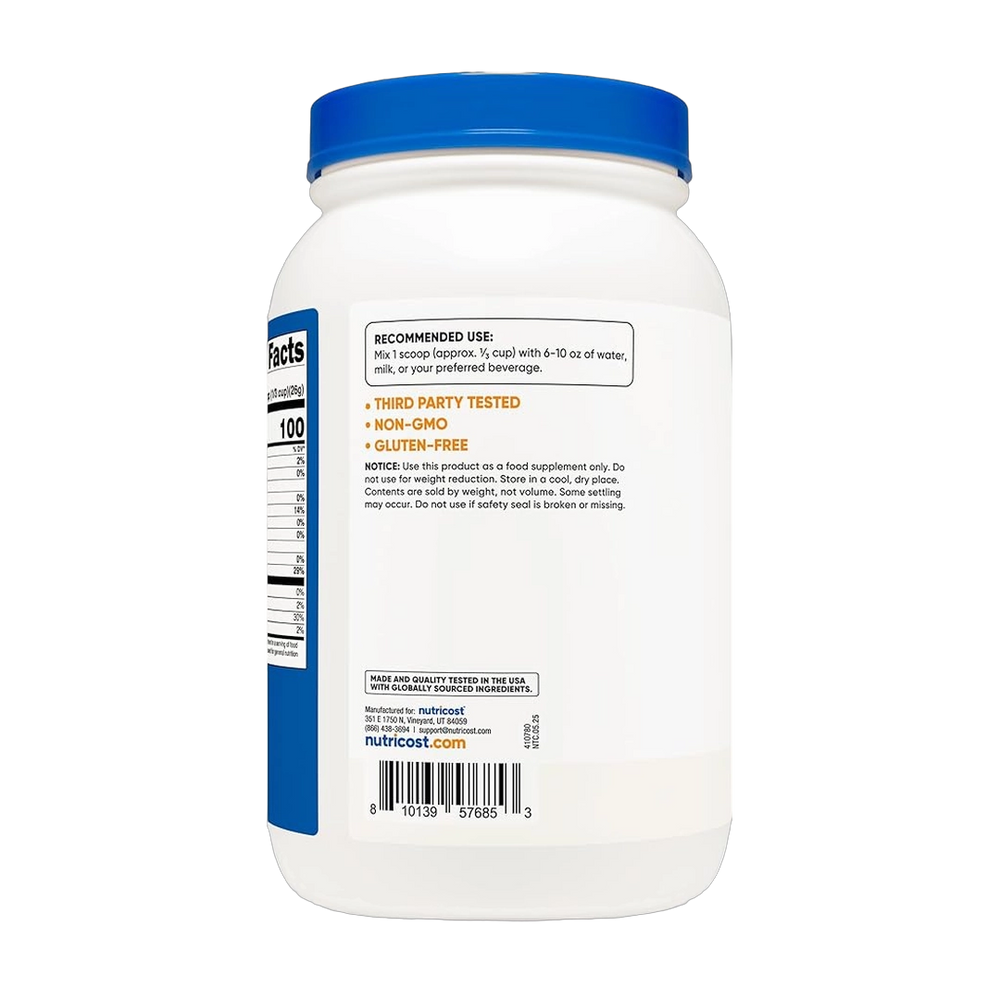 Nutricost, Pea Protein, Unflavored, 4 lb, 1,814 g