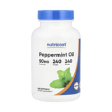 Nutricost, Peppermint Oil, 50 mg, 240 Softgels