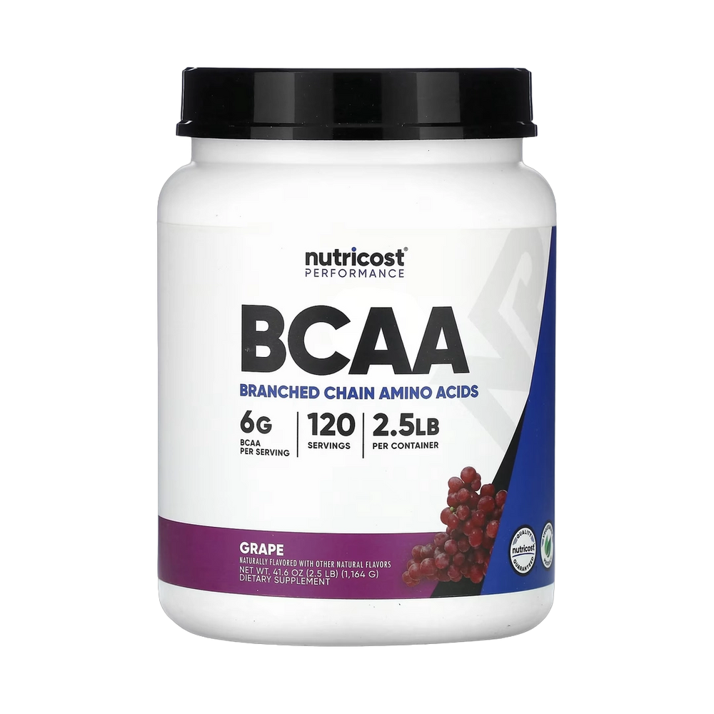 Nutricost, Performance, BCAA, Grape, 2.5 lb, 1,164 g