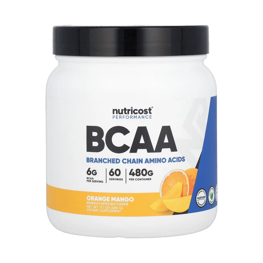 Nutricost, Performance, BCAA, Orange Mango, 17.1 oz, 480 g