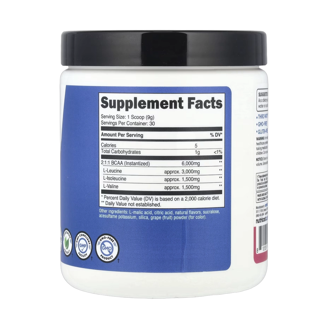 Nutricost, Performance, BCAA, Pomegranate Guava , 9.8 oz, 273 g