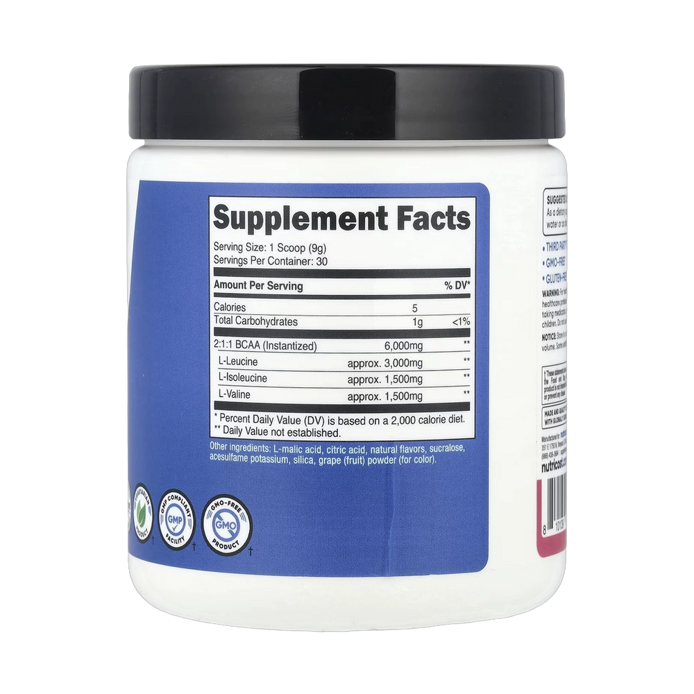 Nutricost, Performance, BCAA, Pomegranate Guava , 9.8 oz, 273 g