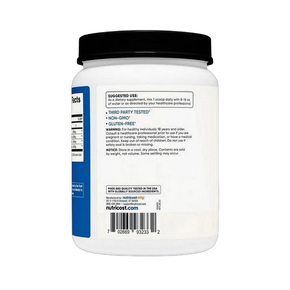 Nutricost, Performance, BCAA Powder, Unflavored, 2 lb, 900 g