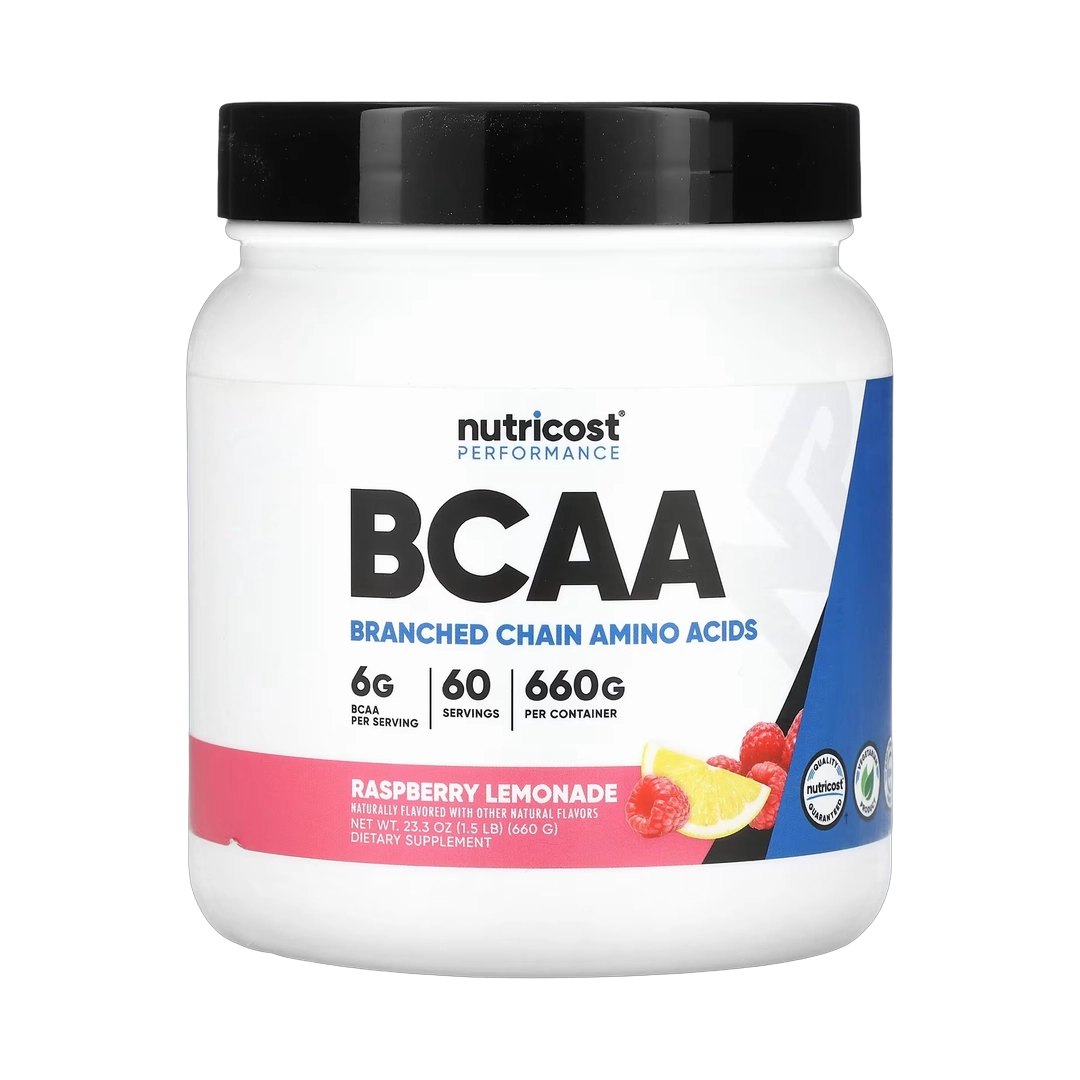 Nutricost, Performance, BCAA, Raspberry Lemonade, 1.5 lb, 660 g