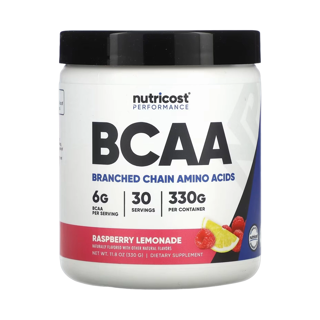 Nutricost, Performance, BCAA, Raspberry Lemonade, 11.8 oz, 330 g