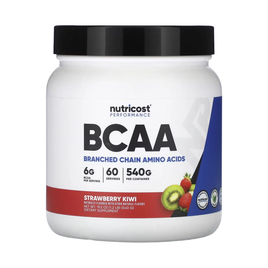 Nutricost, Performance, BCAA, Strawberry Kiwi, 1.2 lb, 540 g