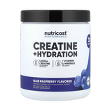 Nutricost, Performance, Creatine + Hydration, Blue Raspberry, 9.3 oz, 261 g